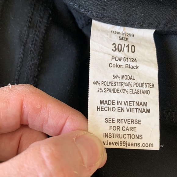 Level 99 coated jeans. - Picture 9 of 10